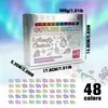 Bolígrafo de contorno de doble línea de gran venta transfronteriza para estudiantes, scrapbooking DIY, tarjetas de felicitación, bolígrafo fluorescente, marcador con purpurina, resaltador