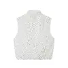 Estilos transfronterizos europeos y americanos, nuevos tops de verano para mujer europeos y americanos, moda callejera plisada transfronteriza