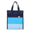 Estudiantes de Primaria Cargando Libros, Bolsas de Tutoría para Niños, Bolsas de Lona de Gran Capacidad para Tutorías, Bolsas Ligeras Impermeables para Tareas y Arte de Escuela Secundaria