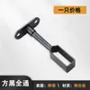 Bailuolong aleación de aluminio barra para colgar ropa perchero de vestidor puntal de barra para colgar ropa travesaño asiento de brida portaropa ventas directas de fábrica