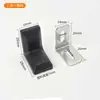 Nuevo Código de Esquina de Plástico Engrosado Conector de Ángulo Recto para Muebles Soporte de Estante Soporte de Panel de Gabinete Código Pequeño para Colgar Venta al por Mayor