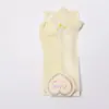 Calcetines de red para mujer, iguales a los de TikTok, para primavera y verano, calcetines transparentes de tarjeta de vidrio, calcetines invisibles de barco, calcetines de cristal de margarita