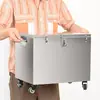 Caja de Herramientas de Ferretería de Chapa de Hierro de Acero Inoxidable Engrosada, Caja de Almacenamiento y Almacenamiento, Disponible en Varios Tamaños, Forma Rectangular Hecha a Medida para Camiones de Tres Ruedas
