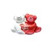 Globo de aluminio de oso abrazo de amor de animal de dibujos animados transfronterizo decoración de boda Día de San Valentín globo de helio de papel de aluminio