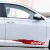 Soprt llama calcomanías para coche personalizadas reflectantes creativas decorativas para rayones de puerta de coche calcomanías para coche eléctrico motocicleta calcomanías