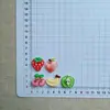 Brinquedo de Comida Simulada Série de Frutas Pequenos Acessórios de Resina Mini Brinquedos para Crianças Acessórios de Cabelo para Meninas Cola de Creme DIY Feito à Mão