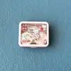 Nova Caixa Companheira Transparente com Design de Gatinho Fofo de Desenho Animado, Estojo Mini Portátil para Lentes de Contato, Estilo Compacto