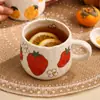 Caneca de Café de Cerâmica Estilo Japonês, Linda Xícara, Copo de Água Moderno, Novo Modelo 2024