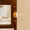 Adorno colgante de linterna Nuevo estilo chino Linterna de flor luminosa de mano Decoración de escena clásica Festival de Medio Otoño Día Nacional Colgante de puerta exterior