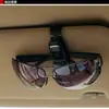 Clip para gafas tipo S para coche, visera solar, organizador multifuncional, portafacturas, portatarjetas de visita, estuche para gafas, soporte, accesorios interiores de coche