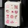 50 Hojas Pegatinas de Amor para Niñas Estilo Ins Material para Diario Pegatinas Decorativas para Teléfono Laptop Maleta