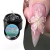 Kineshinex Gel Transparente Não Grudento para Extensão de Unhas para Rápida Arte de Unhas DIY Escultura 3D Flores, Etc