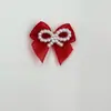 Lazo de Perla Artificial Accesorios para Ropa Juguete Decoración de Zapatos Materiales Hechos a Mano DIY Nudos Atados a Mano Calcetines Ropa Interior