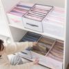 Caja de Almacenamiento de Ropa de PVC Caja de Almacenamiento de Ropa al por Mayor Organizador de Tela para Armario Caja Plegable de Cajón Almacenamiento