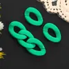 Cadena acrílica 21*30mm accesorios para joyería hecho a mano diy cadena para zapatos bolsa cadena de llaves material de decoración