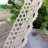 Fabricantes produzem Renda de Algodão DIY para Roupas Cortinas Bege Combinando Roupas Acessórios Têxteis para Casa