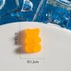 Novos Acessórios de Resina de Ursinho Gummy Brinquedo Alimentício Artificial Artesanato DIY Paisagem Micro Decoração de Artesanato de Resina Patch