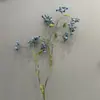 Flor Artificial Fruta Amora Mirtilo Romã Pequena Flor Falsa Planta de Simulação Decoração de Casa Acessórios de Casamento