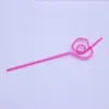 Directo de fábrica creativo modelado paja PETG curvo modelado paja Fiesta niños divertido arte paja en stock