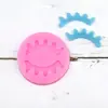 Molde de silicone para chocolate com cílios DIY para assar DIY molde para decoração de bolo