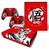 Adequado para Microsoft Scorpio XBOX ONE X Película XBOX ONE X Adesivo de Dor XBOX ONE X Adesivo Dragon Ball