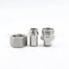 Acero Inoxidable 304316L Sello Cónico Conector Recto Soldado Jb 319.16kg Junta Recta Soldada a Tope