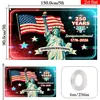 Bandeira Comemorativa Personalizada Transfronteiriça Americana Mais Vendida do 250º Aniversário dos Estados Unidos 1776-2026 Declaração de Independência