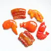 Accesorios Grandes de Resina de Comida Simulada: Cerdo Estofado, Patas de Pollo, Pasadores DIY, Imanes para Refrigerador y Materiales para Crocs al por Mayor