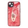 Funda de Vidrio para iPhone 17 Pro con Silueta de Diosa, Nuevo Modelo iPhone 18 Pro Max para Chicas, Apple 16