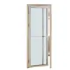 Puerta de Vidrio Templado con Aleación de Aluminio, Diseño Sencillo para Baño, Inodoro, Lavabo, Balcón, Cocina y Puertas de Cocina-Baño