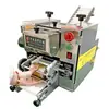 Nova Máquina Comercial em Aço Inoxidável para Fazer Wrappers Imitando Massa Caseira para Dumplings, Wrappers para Pães, Wrappers para Wontons e Wrappers para Dumplings Cozidos no Vapor, com Lâminas Intercambiáveis