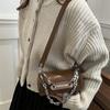 Cross-border Fashion 2025 Nova Primavera Simples Commuter Corrente Ombro Bolsa Crossbody Bolsa de Mão