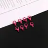 Fecho de Lagosta Colorido Pintado de 14mm Fivela Conectora Criativa para Pulseira Colar DIY Feito à Mão Acessórios de Material para Joias