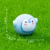 Miniaturas Fofas de Tigre e Panda, Adoráveis Acessórios de Decoração DIY para Paisagismo de Jardim, Pequenos Enfeites