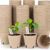 Maceta Biodegradable para Plántulas de 3.15 Pulgadas con Agujeros de Drenaje y Etiquetas Maceta para Plántulas Maceta de Planta Herramienta para Sembrar