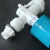 Acessórios para Banheiro Válvula de Entrada de Água Lateral G1/2 Tanque de Água Louça Sanitária Junta Rosqueada de 4 Pontos Válvula de Entrada de Água Lateral do Tanque de Água com Fio de Puxar