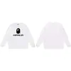 Suministro Mayorista Transfronterizo de Marca de Moda de Comercio Exterior Sudadera Pesada de Cuello Redondo Chaqueta de Manga Larga Tiburón