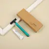 Cepillo de dientes desechable para hotel, peine, caja de cartón kraft, set de caja diaria, B&B, hotel, fabricante de pasta de dientes, venta al por mayor