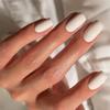 Cross-border Wearable Feminino Nail Art Atacado Simples Médio-retangular Cor Sólida Nail Art Patch Wear Armor Venda por atacado