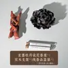 Base tradicional de cerámica tallada a mano para incienso, para el hogar y la oficina, difusor de incienso de aceites esenciales de nicho, artículo decorativo hecho a mano