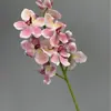9 Orquídeas Phalaenopsis Artificiales para Decoraciones de Boda, Orquídeas Phalaenopsis Falsas, Flores Artificiales para Venta al por Mayor Transfronteriza