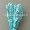 Arranjo de flores eternas folha laranja com ramos de folhagem, materiais florais DIY com toque de alta qualidade, atacado de fabricante de Yunnan, decoração de flores eternas