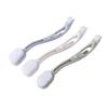 Cepillo Limpiador de Zapatos de Doble Cabezal Colgable para Baño con Mango Largo Cepillo para Lavar Zapatos Cepillo Suave Multifuncional Cepillo Limpiador