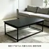 Mesa de Centro Estilo Nórdico, Mesa Pequena para Sala de Estar, Mesa de Centro Simples para Sala de Estar, Mesa de Centro Retangular Simples Moderna para Apartamento Pequeno