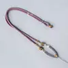 Estoque disponível corda trançada artesanal pingente de ágarwood corda ajustável pingente DIY pingente de jade corda do pingente atacado