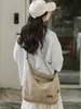 Bolso Cruzado Transfronterizo de Gran Capacidad, Bolso Mensajero de Nylon Repelente al Agua, Bolso de Hombro Casual para Estudiante Universitario, Bolso de Mano de Moda