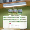 Lámpara de escritorio para proteger los ojos, lámpara genial para dormitorio de estudiante, lámpara magnética recargable para dormitorio, lámpara de estudio inalámbrica de larga duración para uso doméstico