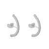Pendientes de Cadena con Borlas Transfronterizos Europeos y Americanos Pendientes Apilables Traje Pendientes de Estilo Punk Creativo Moda Retro Sentido de Alta Gama