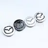 Adecuado para Tapas de Cubo de Rueda Mazda, Cubierta de Plástico Central de Cubo de Rueda Mazda 6 de 56 mm, Tapa Central de Rueda Mazda 3 de 52 mm
