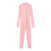 Para Comércio Exterior Transfronteiriço Europeu e Americano, Moda Feminina, Popular no Aliexpress, Estilo de Outono de Alta Qualidade, Macacão Justo de Gola Alta em 3 Cores